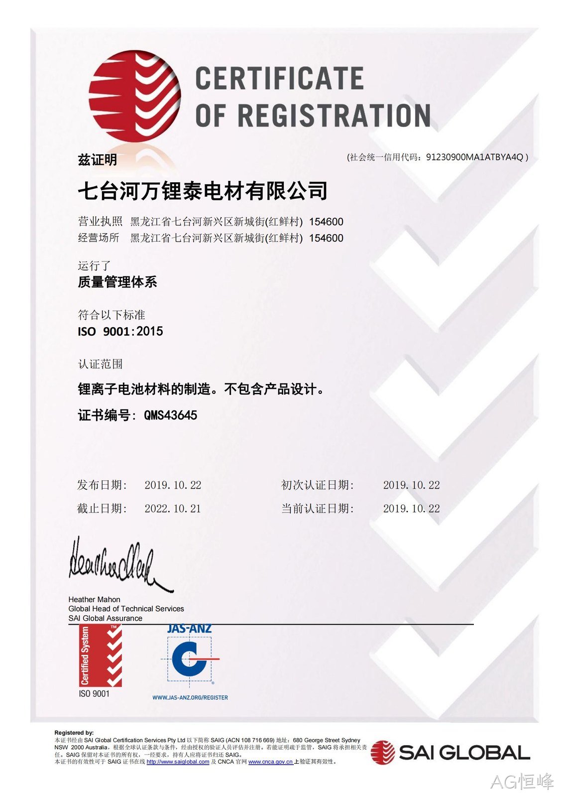 AG恒峰公司质量管理体系培训会如期举行(图3) AG恒峰公司质量管理体系培训会如期举行(图3)